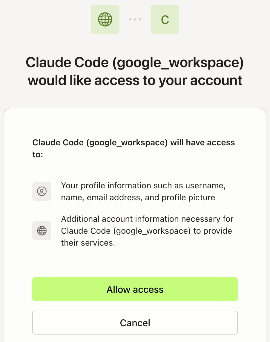 MCP Connector success state