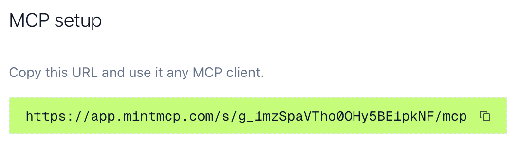 MCP Connector success state